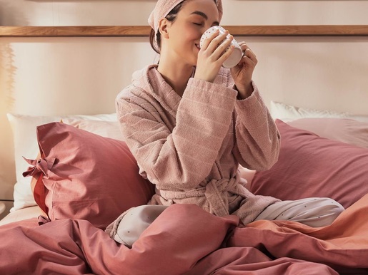 Dormeo Essentials posteljina 200x200cm, pink