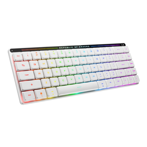 ASUS gaming tastatura ROG Falchion RX LowProfile, 65% wireless gaming bijela