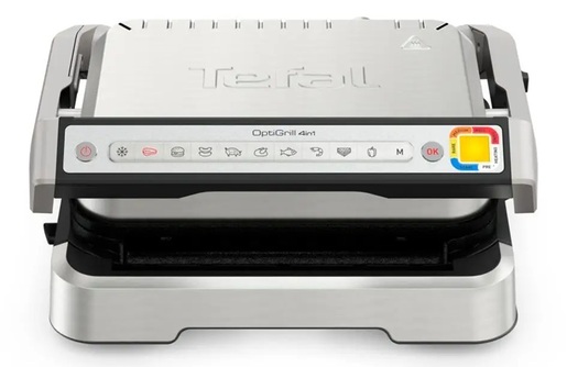 TEFAL električni roštilj GC774D30 OptiGrill 4u1 Inox, 9 automatskih programa