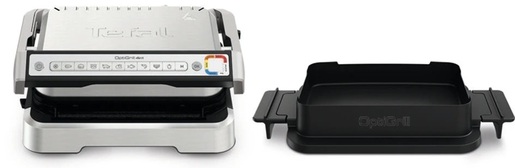 TEFAL električni roštilj GC774D30 OptiGrill 4u1 Inox, 9 automatskih programa