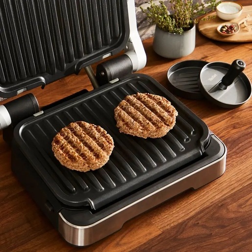 TEFAL električni roštilj GC774D30 OptiGrill 4u1 Inox, 9 automatskih programa