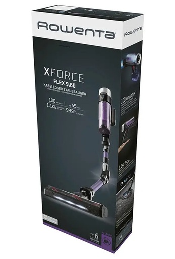 ROWENTA štapni usisivač RH2039WO X-FORCE FLEX 9.60, do 60 min. čišćenja