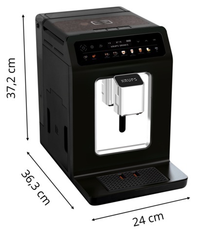KRUPS aparat za kafu EA895831 Evidence automatski, 1450 W, napredna tehnologija mlijeka