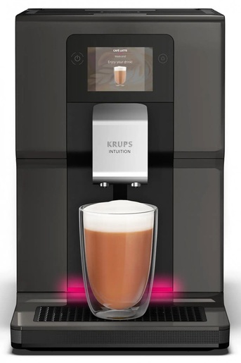 KRUPS aparat za espresso kafu EA872B10 Intuition Preference+ automatski, 1450 W, Quattro Force tehnologija