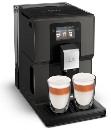 KRUPS aparat za espresso kafu EA872B10 Intuition Preference+ automatski, 1450 W, Quattro Force tehnologija
