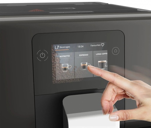 KRUPS aparat za espresso kafu EA872B10 Intuition Preference+ automatski, 1450 W, Quattro Force tehnologija