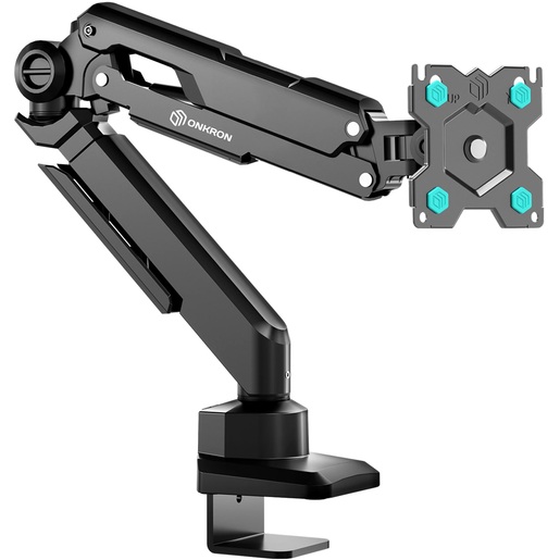 ONKRON Monitor Arm Desktop Mount for 13” to 34-Inch LCD LED Screens up to 10 Kg, Black