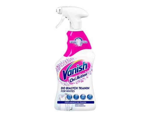VANISH Vanish Oxi Action Multi-Stain Whites Sprej za odrstranjvanje fleka 500ML