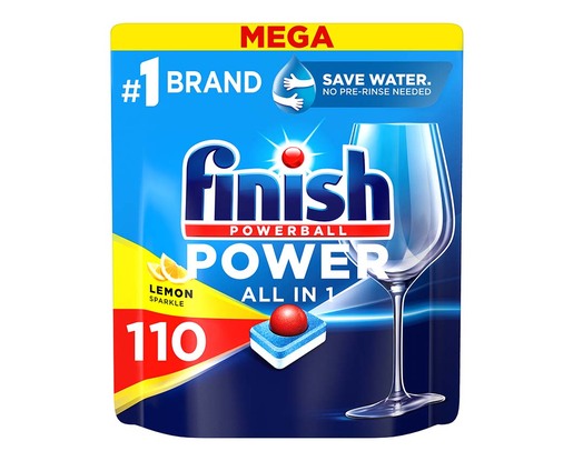 FINISH Power tablete za mašinsko pranje All In 1, 110 kom.