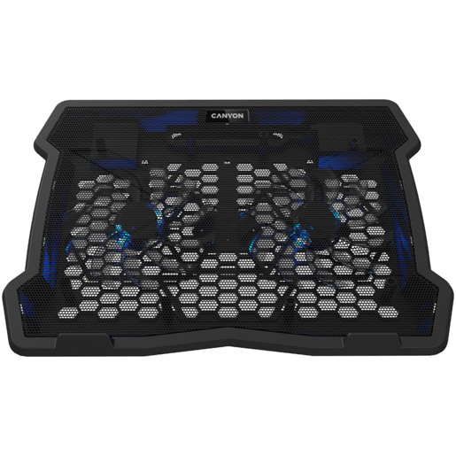 CANYON hladnjak za laptop NS03 3Fan 2USB LED Black