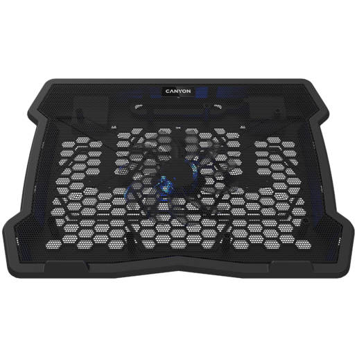CANYON hladnjak za laptop NS02 1Fan 2USB LED Black