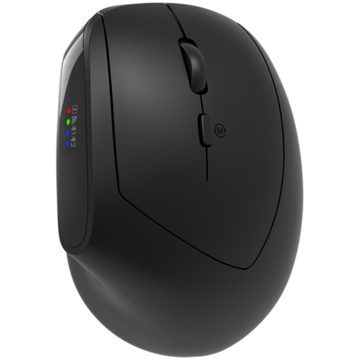CANYON miš MW-25 Ergonomic LED AA Dual mode Wireless Black