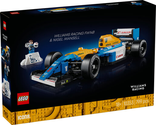 LEGO® Williams Racing FW14B i Nigel Mansell 10353