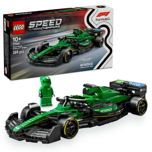 LEGO® Trkaći automobil Aston Martin Aramco F1® AMR24 77245