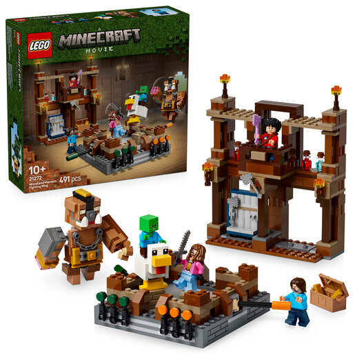 LEGO Minecraft Šumska vila s borbenim ringom 21272