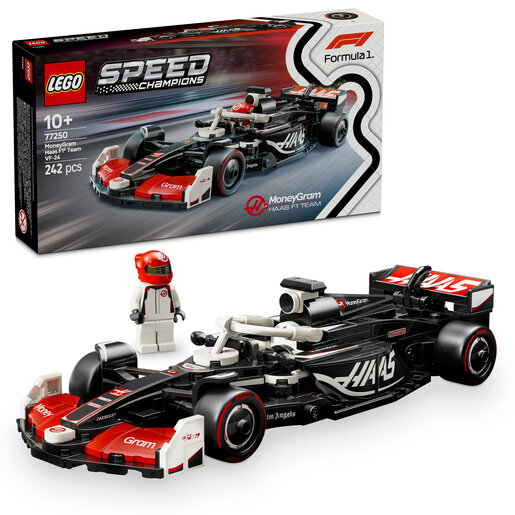 LEGO Speed Champions Trkaći automobil MoneyGram Haas F1 Team VF-24 77250