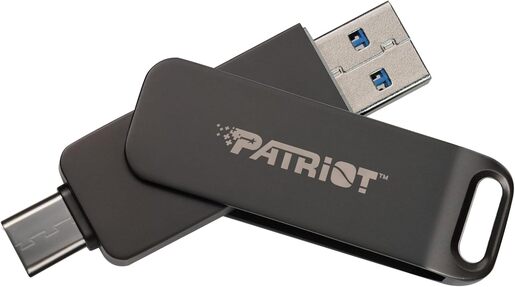 PATRIOT USB stick Rage R550 64GB USB 3.2Gen 1, Type-A+C, 100MB/s