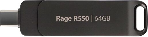 PATRIOT USB stick Rage R550 64GB USB 3.2Gen 1, Type-A+C, 100MB/s