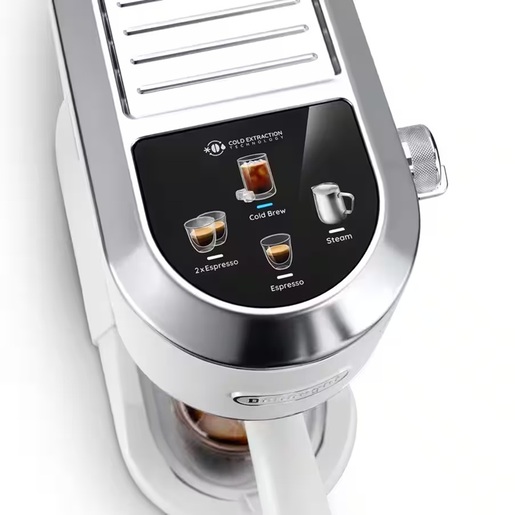 DeLonghi aparat za espresso kafu EC890.WI Dedica Duo ručni, bijeli