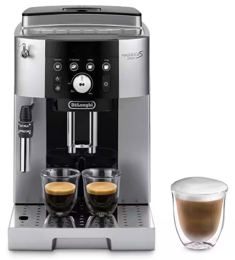 DeLonghi aparat za espresso kafu ECAM250.23.SB Magnifica S Smart, automatski, srebreno-crni