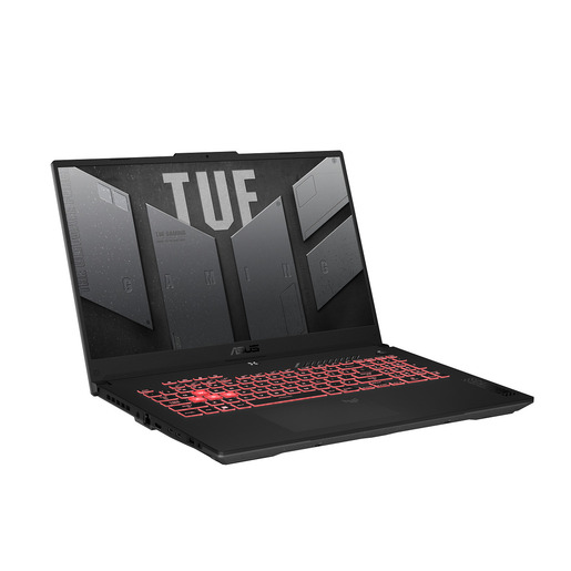 ASUS TUF A17 Gaming laptop FA707NUR-HX002, 17,3" FHD IPS 144Hz G-Sync, AMD Ryzen 7 7435HS, 16GB DDR5 RAM, 512GB SSD, GeForce RTX 4050 6GB, FreeDOS
