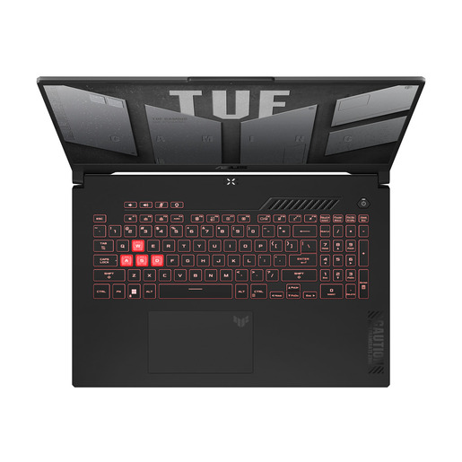 ASUS TUF A17 Gaming laptop FA707NUR-HX002, 17,3" FHD IPS 144Hz G-Sync, AMD Ryzen 7 7435HS, 16GB DDR5 RAM, 512GB SSD, GeForce RTX 4050 6GB, FreeDOS