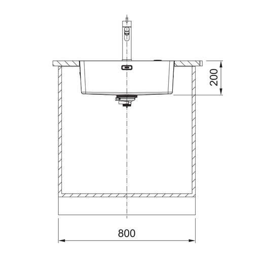 Franke sudoper Mythos MYX 210-55