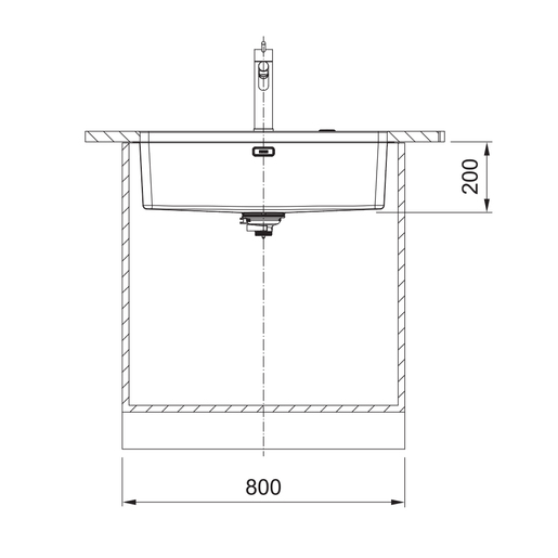 Franke sudoper Mythos - MYX 110-70