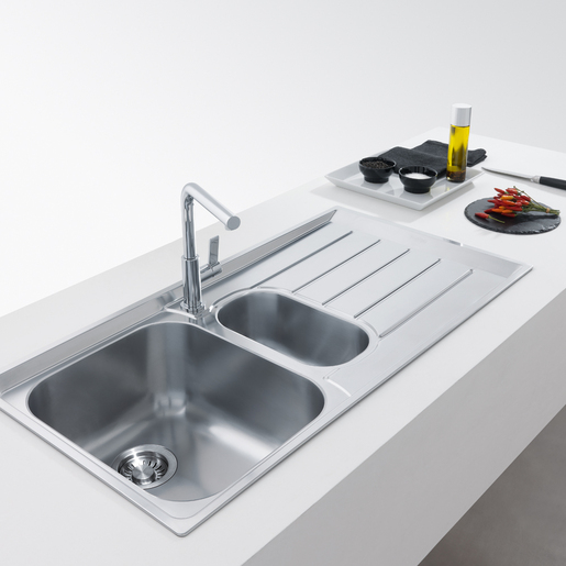 Franke sudoper Neptune NEX 651, lijevi ocjeđivač