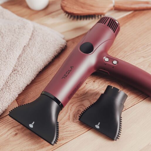 TESLA fen za kosu DRH500BBD, 2200 W, bordo