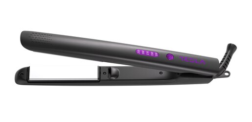 TESLA pegla za kosu STH300BP, do 210°C, LED indikator, crno - ljubičasta