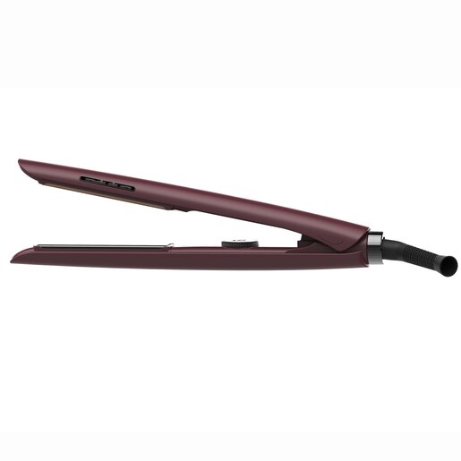 TESLA pegla za kosu STH500BB, do 230°C, LED digitalni zaslon, bordo