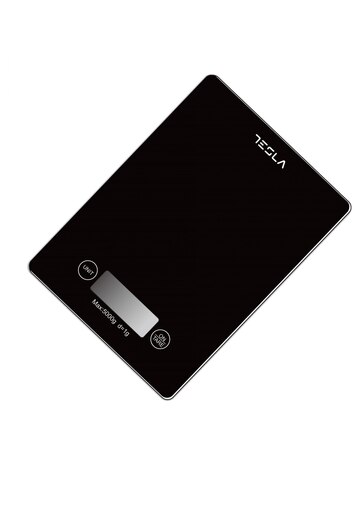 TESLA kuhinjska vaga KS201B, kapacitet do 5 kg, crna