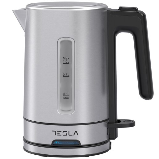 TESLA kuhalo za vodu KT450BX, 2200 W, 1 L, INOX siva