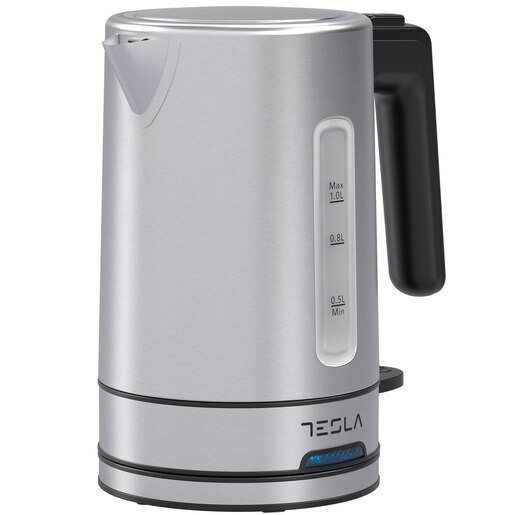 TESLA kuhalo za vodu KT450BX, 2200 W, 1 L, INOX siva