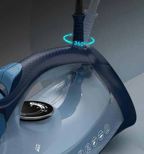 TESLA pegla na paru IR460BT, 2400 W, 30 g/min, plava