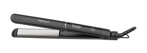 TESLA pegla za kosu STH200BS, do 220°C, LED zaslon, crna