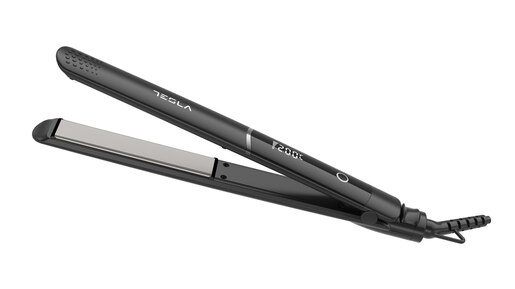 TESLA pegla za kosu STH200BS, do 220°C, LED zaslon, crna