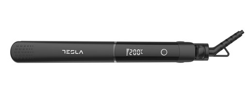 TESLA pegla za kosu STH200BS, do 220°C, LED zaslon, crna
