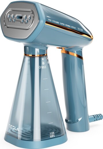 TESLA vertikalna pegla na paru IR202VB, 1600 W, 0.35 L, 25 g/min, plava