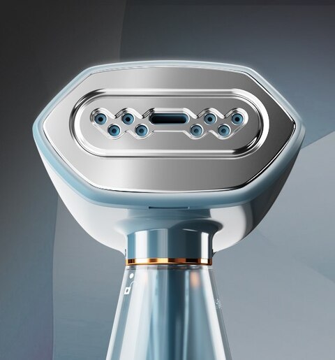 TESLA vertikalna pegla na paru IR202VB, 1600 W, 0.35 L, 25 g/min, plava