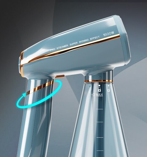 TESLA vertikalna pegla na paru IR202VB, 1600 W, 0.35 L, 25 g/min, plava