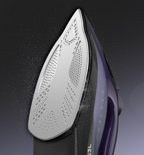 TESLA pegla na paru IR500BP, 2600 W, 40 g/min, crno-ljubičasta