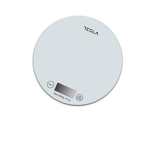 TESLA kuhinjska vaga KS200W, kapacitet do 5 kg, bijela