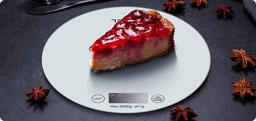 TESLA kuhinjska vaga KS200W, kapacitet do 5 kg, bijela