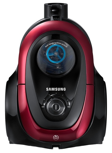 SAMSUNG usisivač bez vrećice VC07M21A0V1/GE s Anti-tangle turbinom, 700 W, bordo