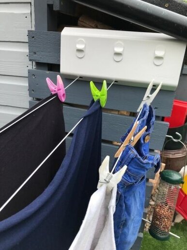 LEIFHEIT Sušilo za veš 15m bijelo zidno Rollfix 150 Triple Longline