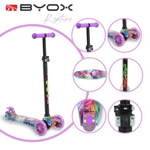 BYOX romobil RAPTURE Purple