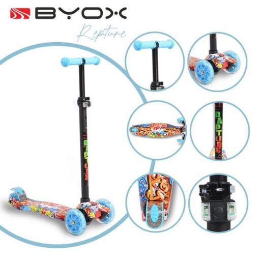 BYOX romobil RAPTURE Blue