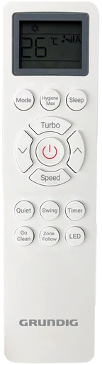 Grundig klima uređaj GEEPDE 180/181 WIFI siva